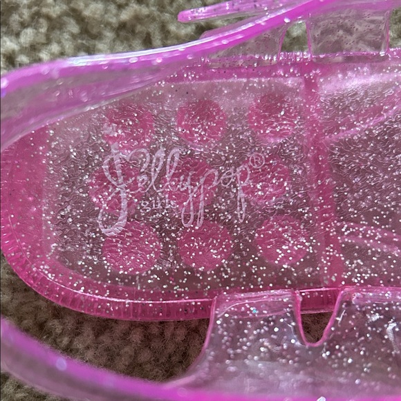 Jellypop Sparkling Pink Kids Sandals - Picture 6 of 7